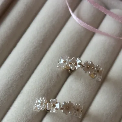 Boucles d’oreilles dorées